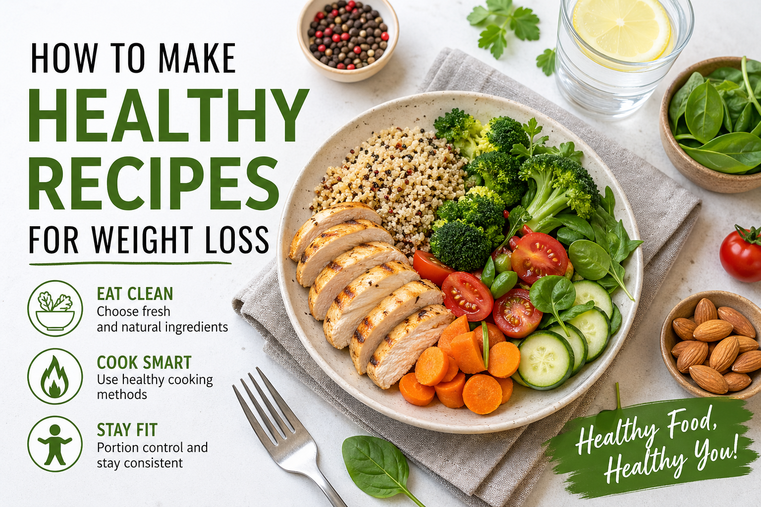 How to Make Healthy Recipes