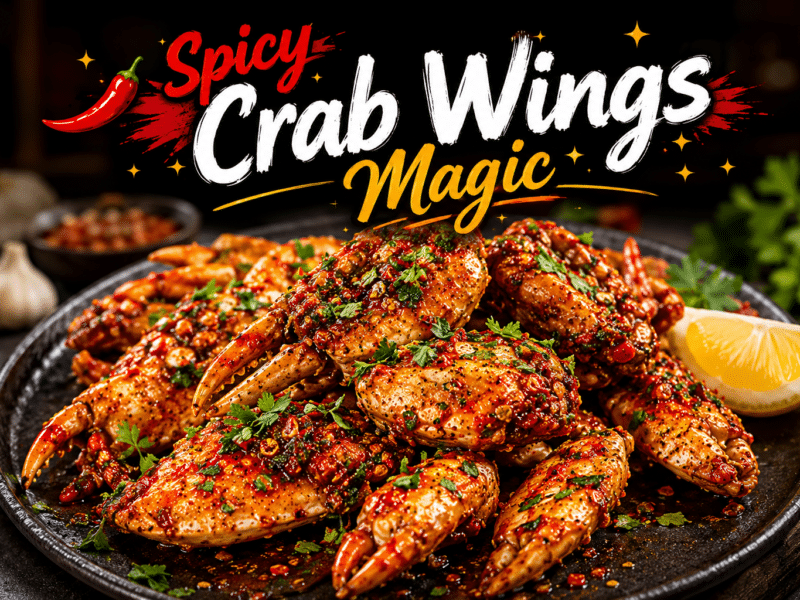 Spicy Crab Wings Magic