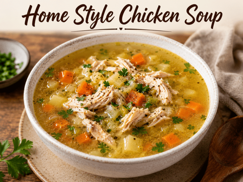 Home Style Chicken Soup
