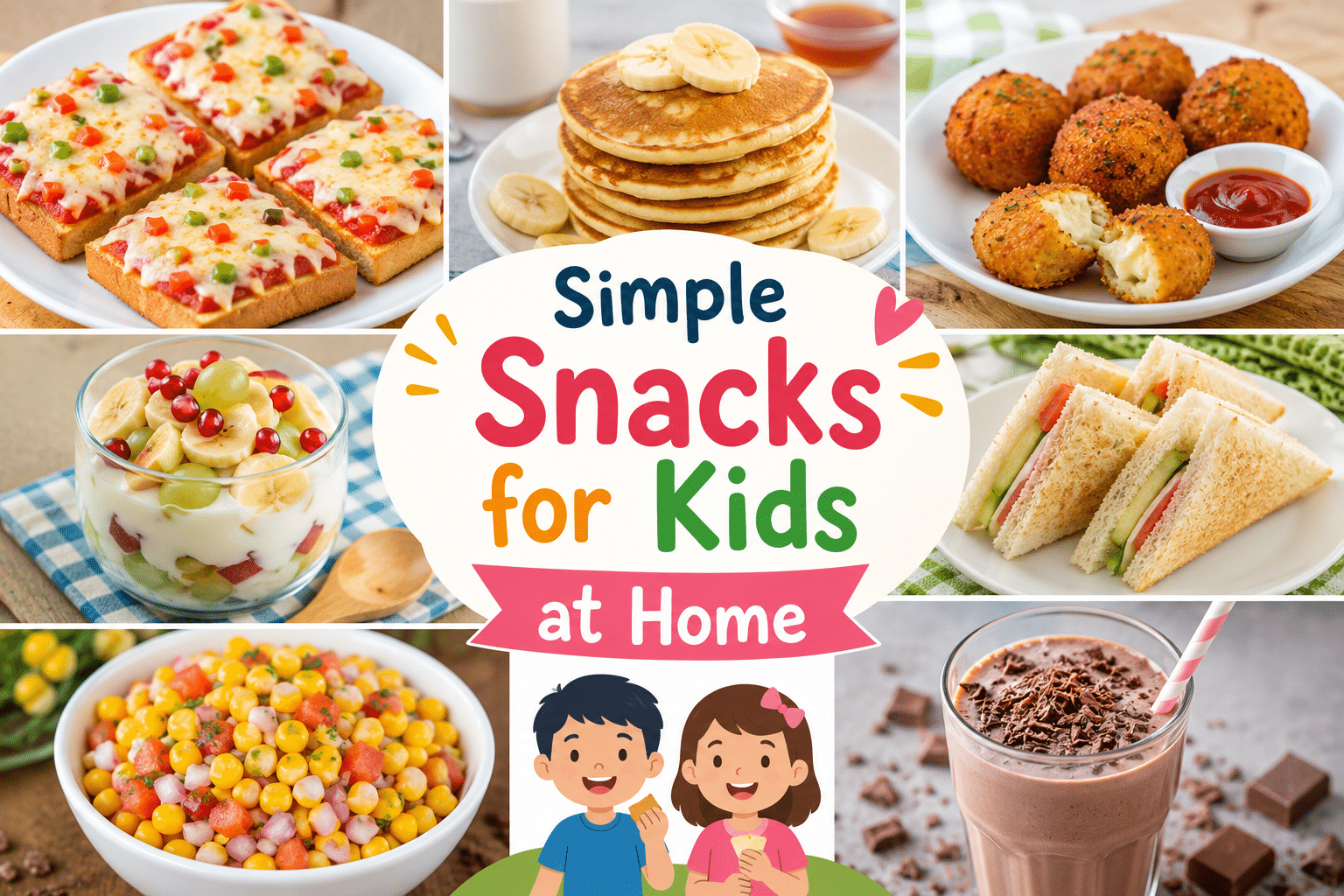 Simple Snacks for Kids at Home