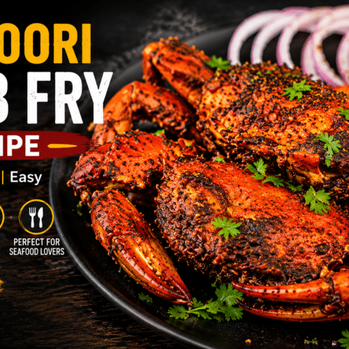 Tandoori Crab Fry Recipe