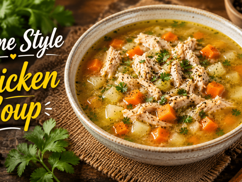 Home Style Chicken Soup