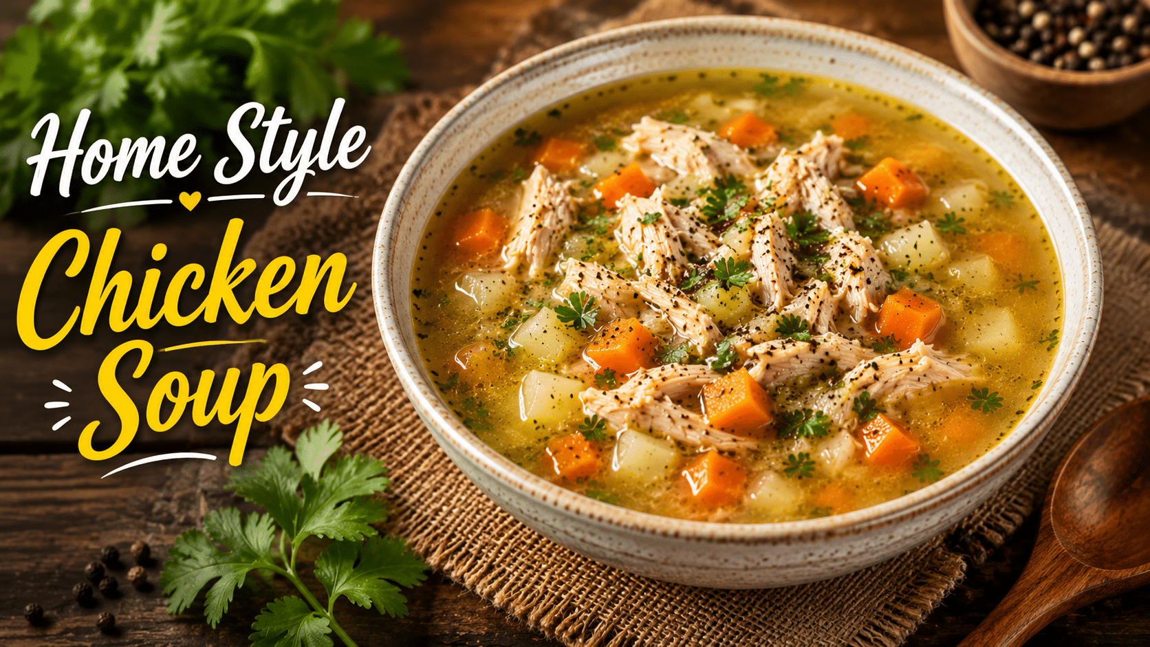 Home Style Chicken Soup