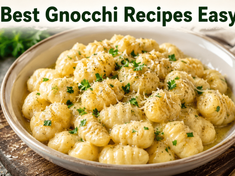 Best Gnocchi Recipes Easy 