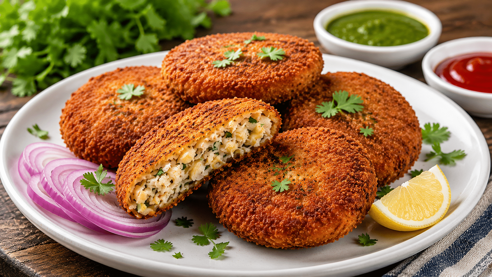 Home Style Fish Cutlet Recipe 
