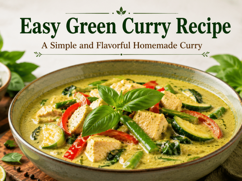 Easy Green Curry Recipe