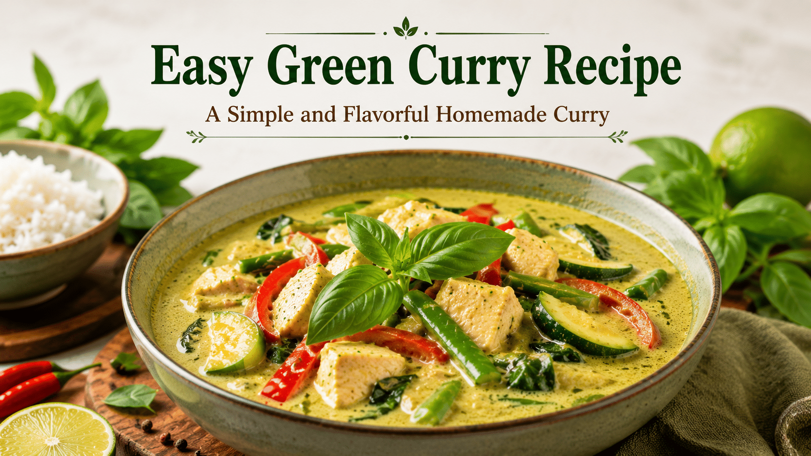 Easy Green Curry Recipe
