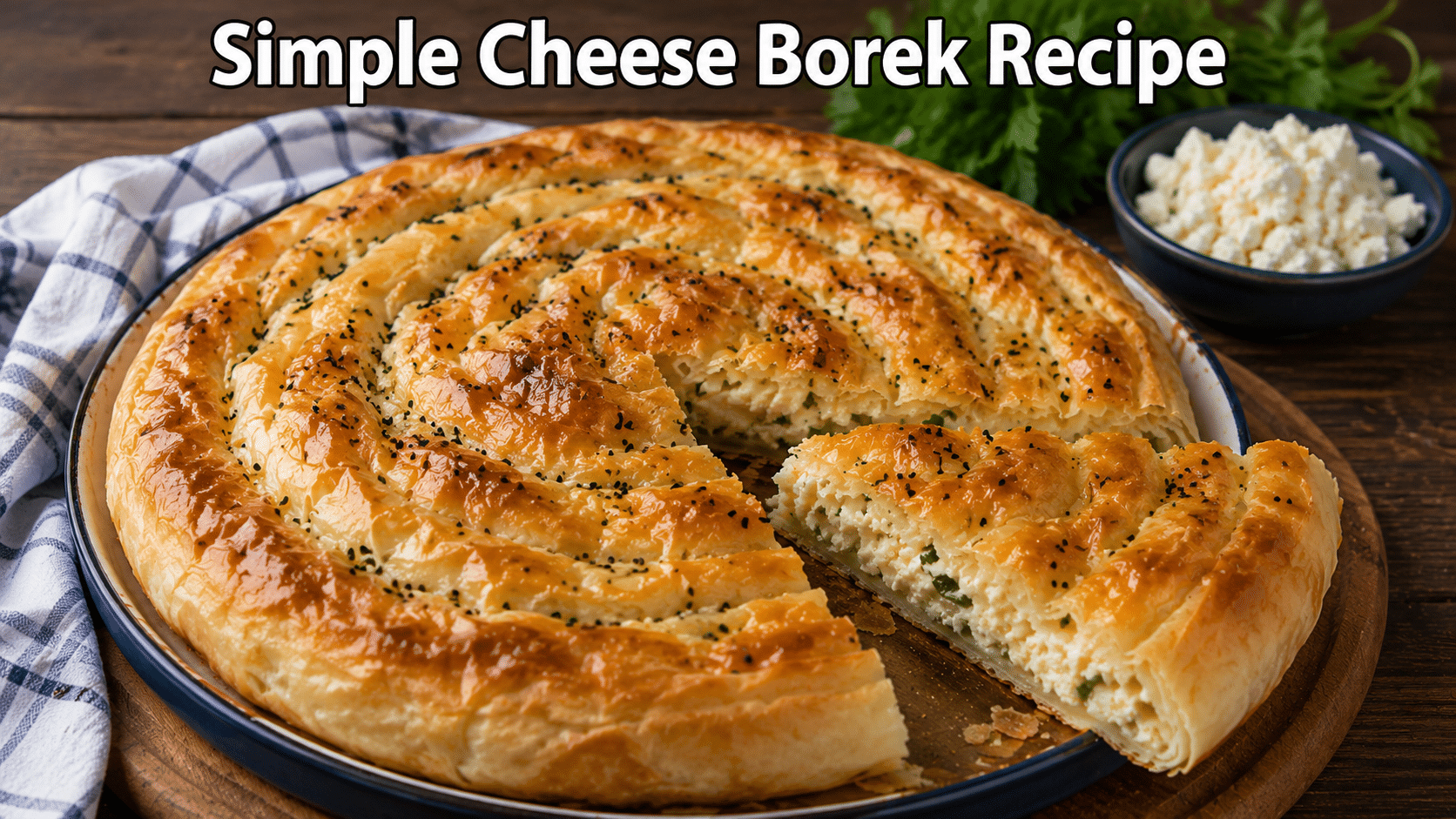 Simple Cheese Borek Recipe 