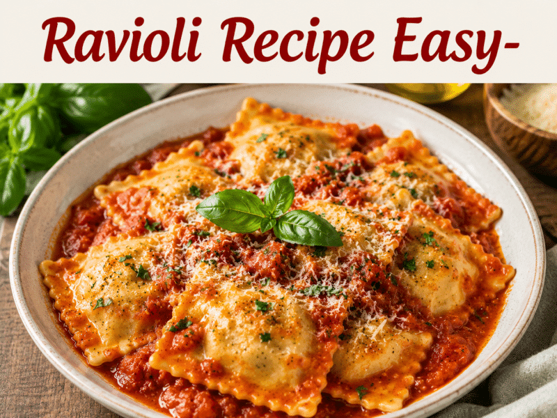 Ravioli Recipe Easy