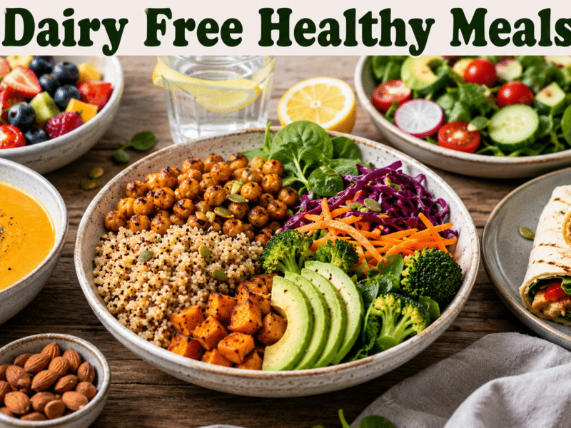 Dairy Free Healthy Meals