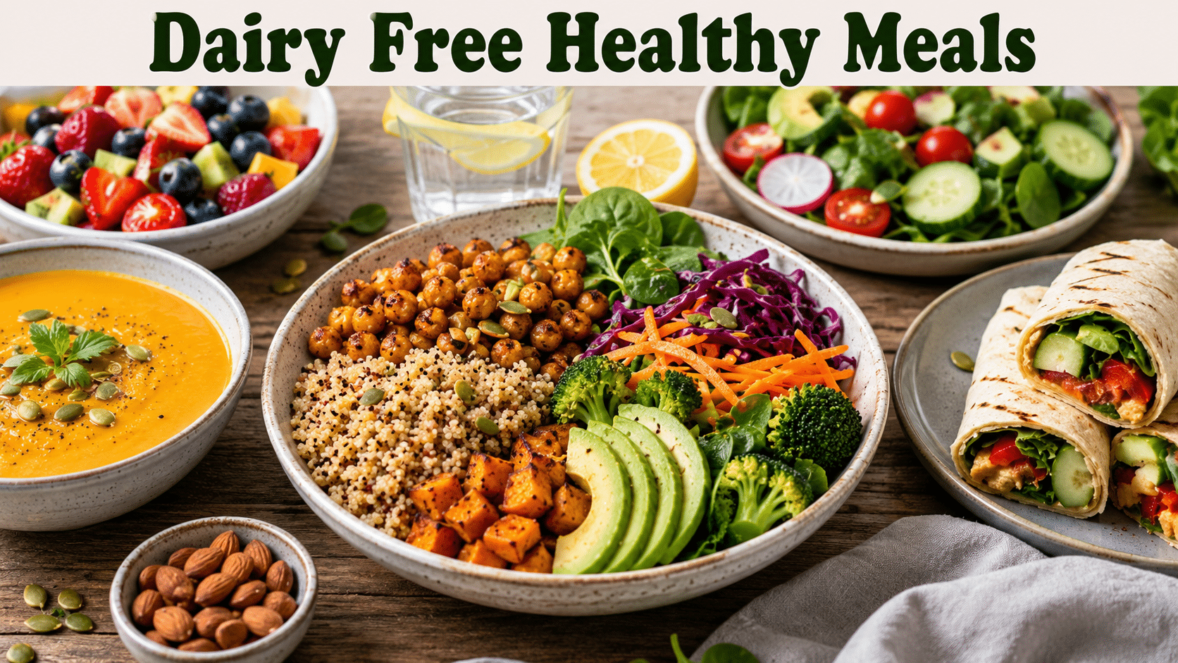 Dairy Free Healthy Meals