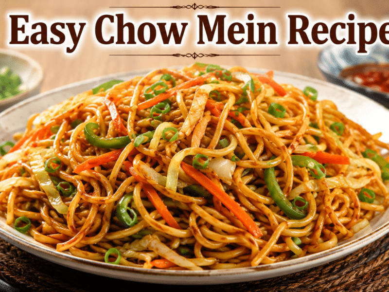 Easy Chow Mein Recipe 